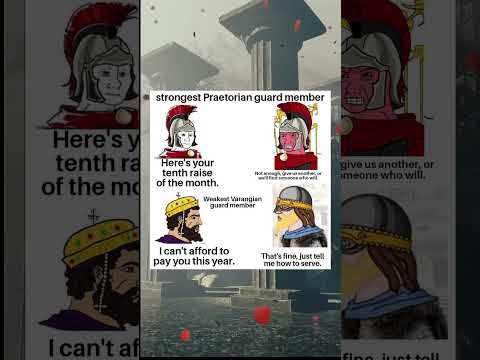 Praetorians vs Varangians #history #learn #rome #constantinople #istanbul #memes #funny #greek #turk