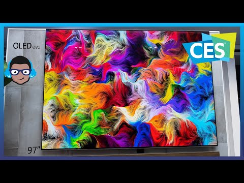 CES 2022: LG Goes HUGE with 97" OLED TV - NEW G2 and C2 TVs