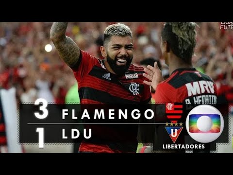 Gols - Flamengo 3x1 LDU | Libertadores da América 2019 | Fase de Grupos [Grupo D] 1080pHD