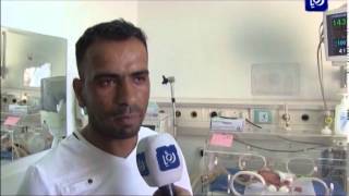 سيدة أردنية تنجب خمسة توائم