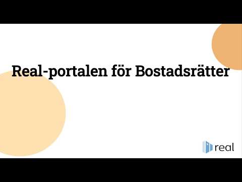 Real Fastighetssystem - video