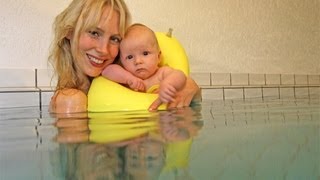 preview picture of video '#80 BABY VLOG Woche 7 Babyschwimmen'