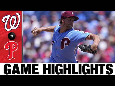 Nationals vs. Phillies Game Highlights (8/7/22) | MLB Highlights