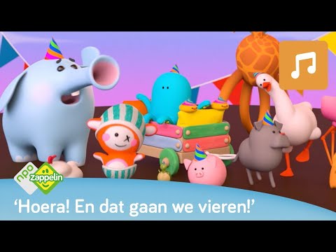 JIJ BENT JARIG! | Kinderliedjes zingen met Fenna | NPO Zappelin