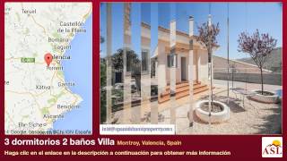 preview picture of video '3 dormitorios 2 baños Villa se Vende en Montroy, Valencia, Spain'