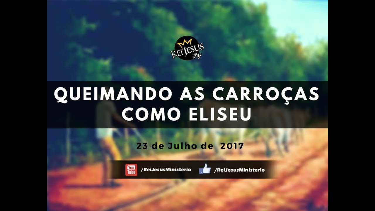 Queimando as Carroças como Eliseu - Pr Diego Siqueira
