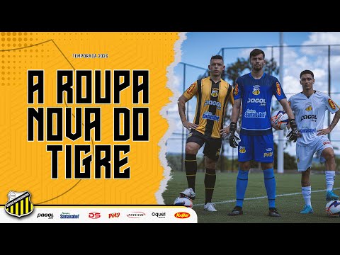 🟨⬛️ Grêmio Novorizontino está de roupa nova para temporada 2026