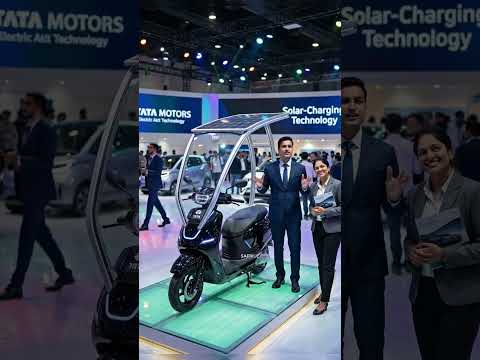 Recharge with Sunlight | Solar Scooty Innovation