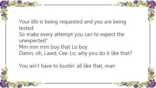 Cee Lo Green - Big Ole Words Damn Lyrics