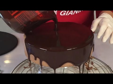 GLASSA A SPECCHIO al cacao FACILE e VELOCE