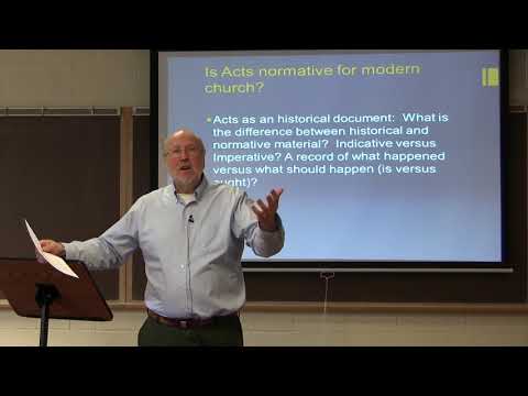 Dr. Ted Hildebrandt, New Testament Literature, Lecture 20E