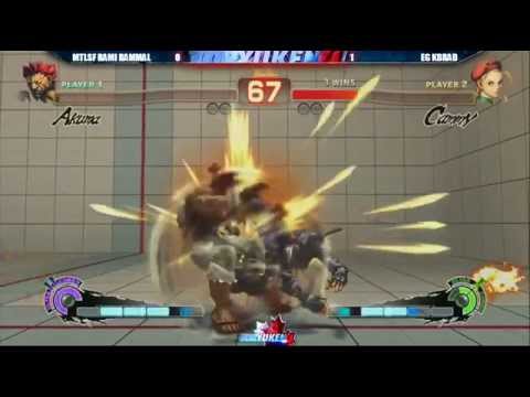 USF4 Toryuken 4 - MTLSF RAMI RAMMAL [Akuma] vs EG KBRAD [Cammy]