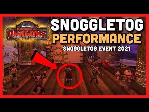 THE SNOGGLETOG PLAY! | New Snoggletog Event 2021 Quests #3 - School of Dragons (SoD) Gameplay