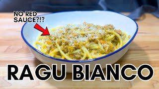 Ragu Bianco (White Bolognese) is the Perfect Summer Meat Sauce
