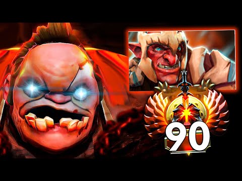 Immortal Rank 90 Pudge vs Immortal Rank 90 Troll (Same Rank Battle) | Genius Pudge