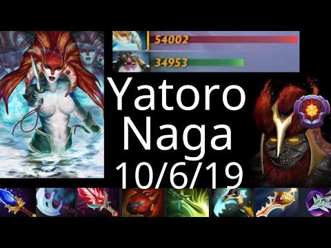Yatoro Naga Siren vs LC, Sky, Mars, Marci, Sniper - dota2