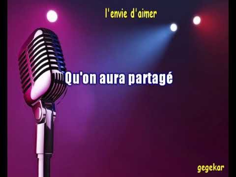 l'envie d'aimer... DANIEL LEVY ma version en karaoke