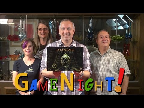Legendary Encounters: An Alien Deckbuilding Game - GameNight! Se2 Ep36
