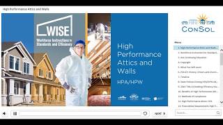 Wise Warehouse | High Performance Attics and Walls HPA/HPW