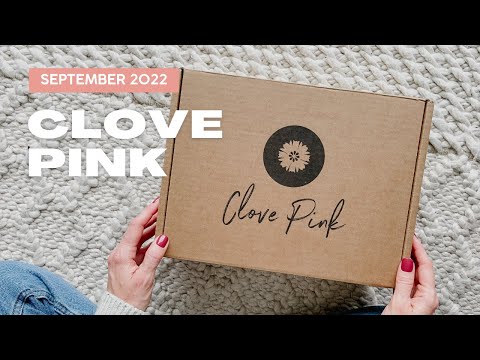 Clove Pink Unboxing September 2022