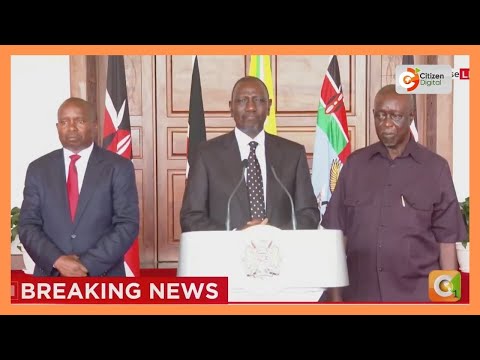 President William Ruto announces a 7-day mourning period in honour of Raila Odinga