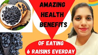 Benefits of Eating Black Raisins & How to Get Maximum Nutrition from it