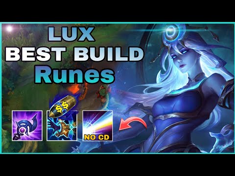 LUX Gameplay #1  -Carry +  Best Build/Runes Season 12  l Some tips l League of Legends l