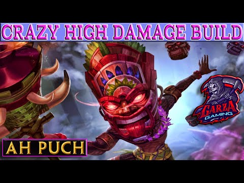 AH Puch Crazy High Damage Build (Ridiculous Damage!!!) | Smite Arena |