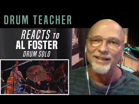 Drum Teacher Reacts to Al Foster - Drum Solo