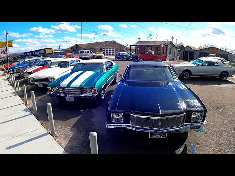 Maple Motors SNEAK PEEK 1/19/26 Lot Walk Classic Cars For Sale