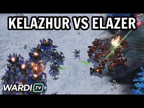 INSANE PLAYOFF SERIES! - Kelazhur vs Elazer (TvZ) - WardiTV European League 2022 [StarCraft 2]