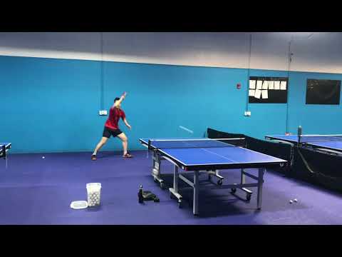 Butterfly Training Tips with Bob Chen - Forehand Counter Loop from Long Distance