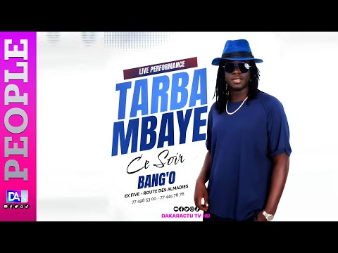Soirée Almadies by Night, Tarba Mbaye assure le show au BANG’O