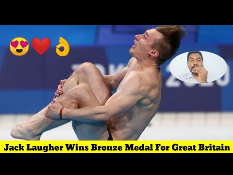 Jack Laugher Wins Bronze Medal For Great Britain in Men's 3m Springboard | Tokyo Olympic | Laugher