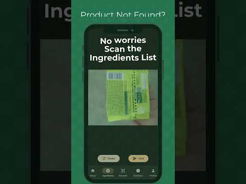 ItSafe: AI Ingredient Scanner video thumbnail