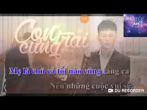 Karaoke bài hát con trai cưng của mẹ