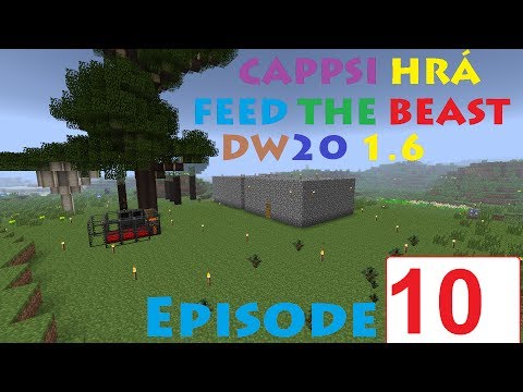 Cappsi hrá Feed the Beast 1.6 [SK] ep. 10 - Pofiderné začiatky s IC2 (FullHĐ)
