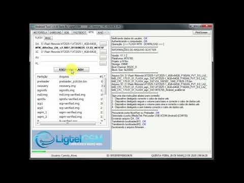 Motorola Moto E6 Plus XT2025-1 - Atualização de software via Android Tool by LigtelGSM.