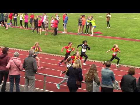 BvV Pupillen & Miniemen meisjes Burcht (2017) - 60m PUP (reeks 3)