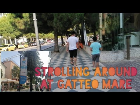 STROLLING AROUND AT GATTEO MARE