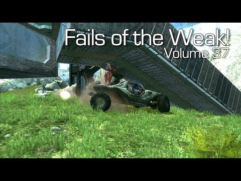 Fails of the Weak: Ep. 37 - Funny Halo 4 Bloopers and Screw Ups! | Rooster Teeth