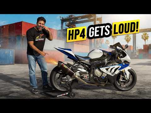 Akrapovic Exhaust on BMW HP4 – Starting the Ultimate Restomod Build