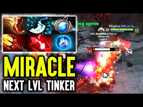 MIRACLE TINKER BACK TO MID. WHAT A GAME| 7.23 DOTA 2