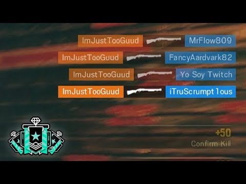 Satisfying Quad Feed : Xbox Diamond - Ranked Highlights - Rainbow Six Siege Gameplay