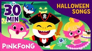 Pirate Baby Shark and more | Best Halloween Songs | +Compilation | Pinkfong Songs for Children