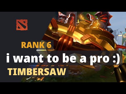 i want to be a pro :) (Rank 6) plays Timbersaw Dota 2 Full Game