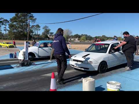 Gol g2 aspirado vs fusca turbo. Picadas del pinar 23/08/2020
