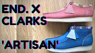 Wallabees: Clarks x END &#39;Artisan&#39; BOTH PAIRS Review + ON FOOT 👏🏾👏🏾