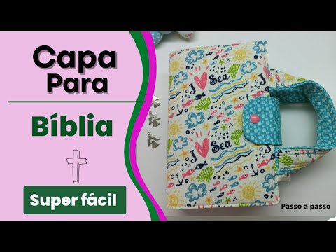 Bible cover | Step by Step | How to make a Bible holder or Bible cover #creative sewing
