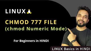 Chmod Numeric Mode | Chmod 777 Filename |  Chmod 777 Command in Linux In Hindi